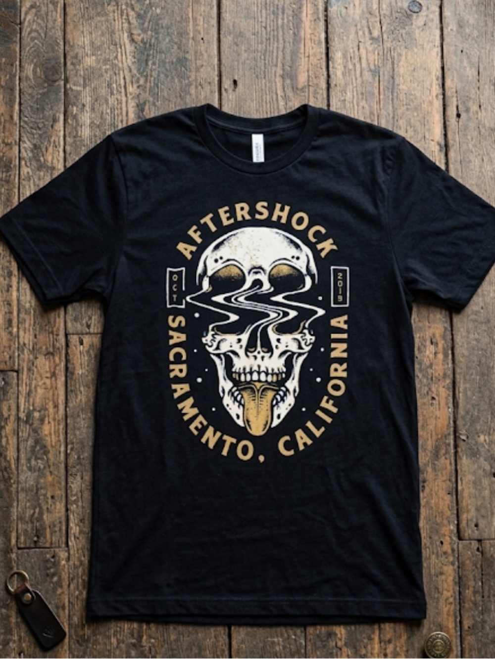 Aftershock Tour Shirt Men’s Size 2XL Black